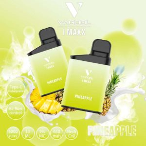 Vagool imaxx 5000 puffs disposable vape device wholesale (  Pineapple) OEM welcome