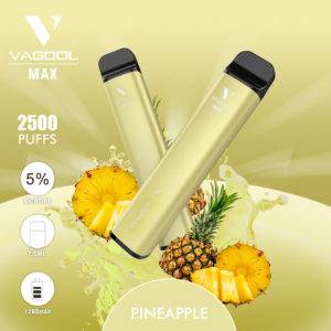 Vagool Max 2500 puffs disposable vape device wholesale (Pineapple)