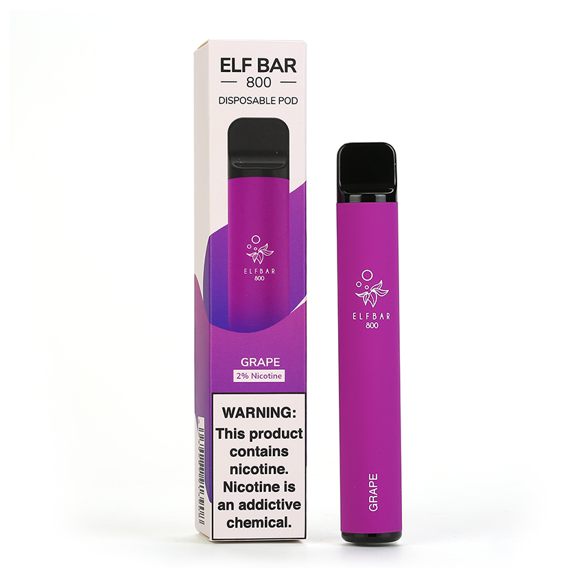 Elf Bar 800 Puffs Disposable Kit 550mAh 3.2ml - Vagool Vape